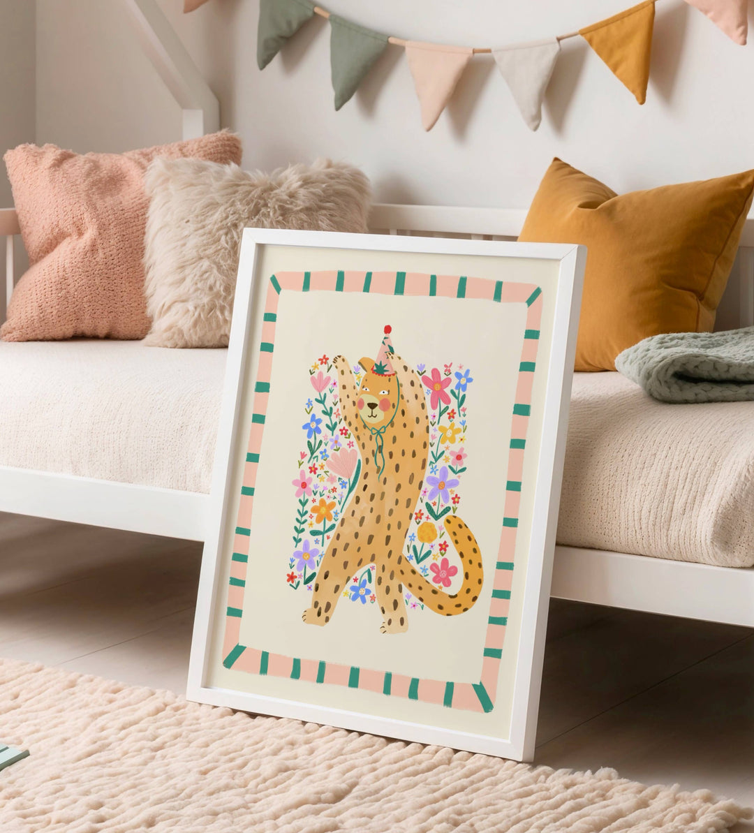 Kate Fox Design Luna Leopard Print - A3