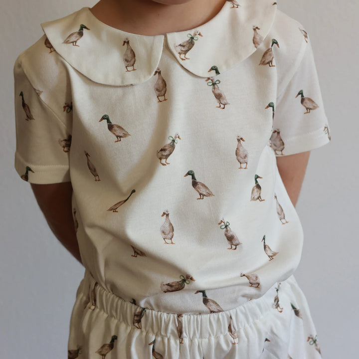 Fledge and Thread Short & Shirt Set - Duck