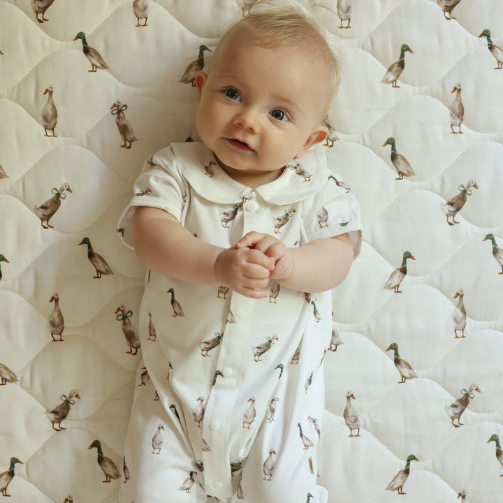Fledge and Thread Romper - Duck