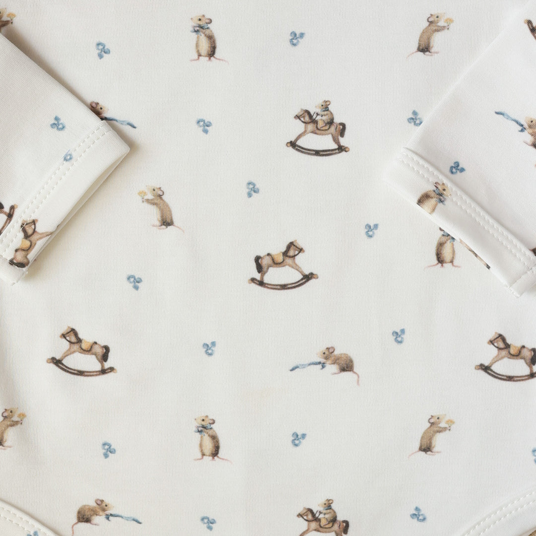 Fledge and Thread Bodysuit - Mouse & Rockinghorse