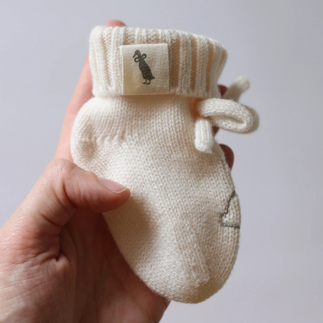 Fledge and Thread Bootie and Bonnet Set - Bunny