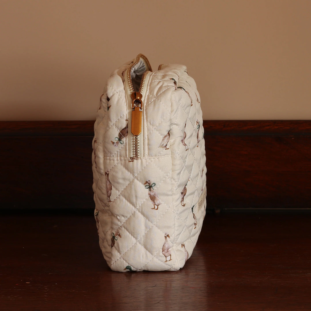 Fledge and Thread Quilted Change Bag - Duck