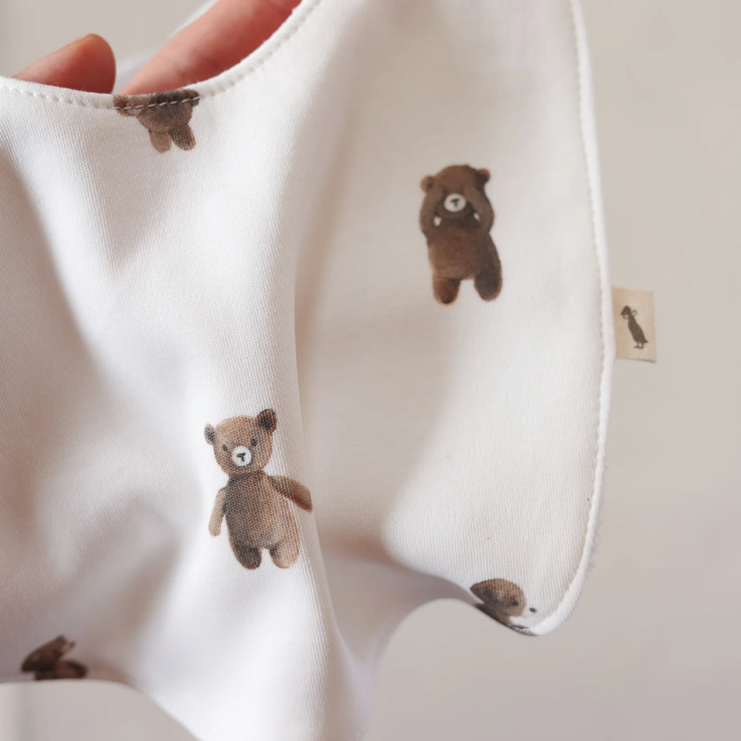 Fledge and Thread Bib - Teddy Bear