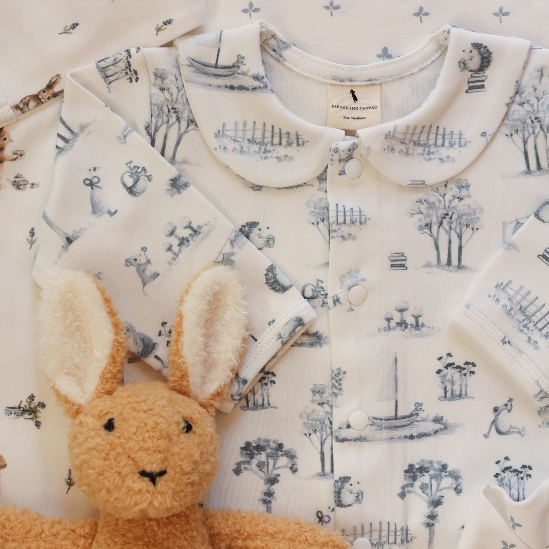 Fledge and Thread Babygrow - Neighbourhood