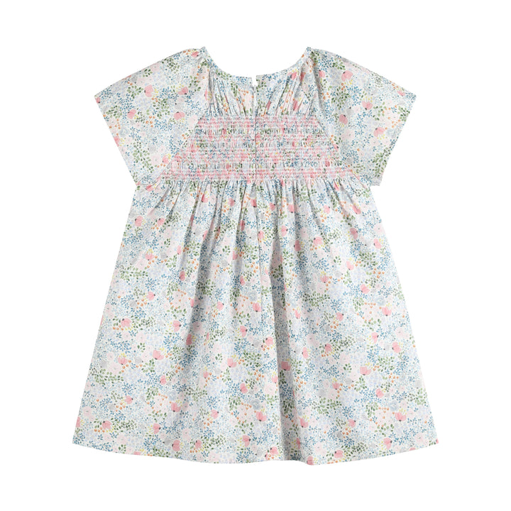 Ben & Lola Inger Floral Smock Dress - Soft Blue
