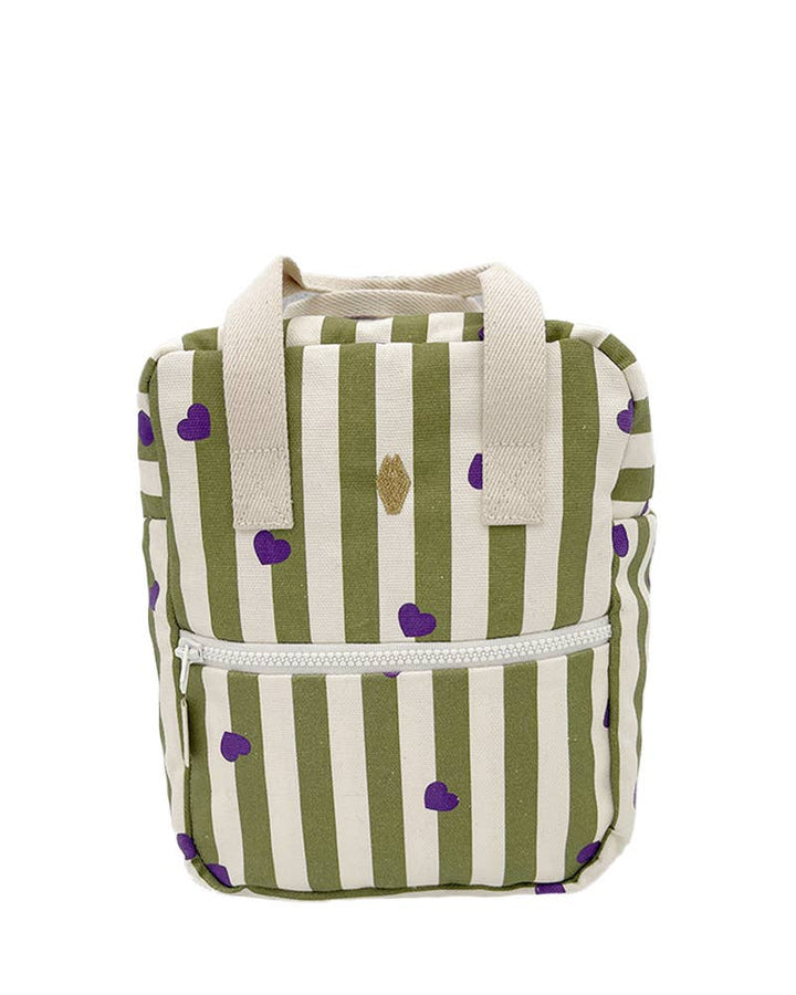 Milinane Noe Baby Backpack - Stripe & Love / Pre Order