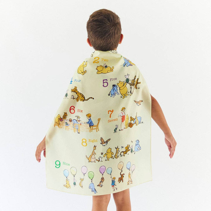 Sarah’s Silks - Winnie-the-Pooh 123 Playsilk