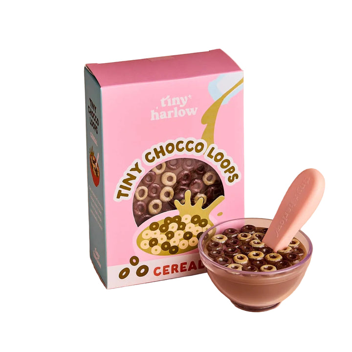 Tiny Tummies Tiny Loops Cereal Bowl - Chocco