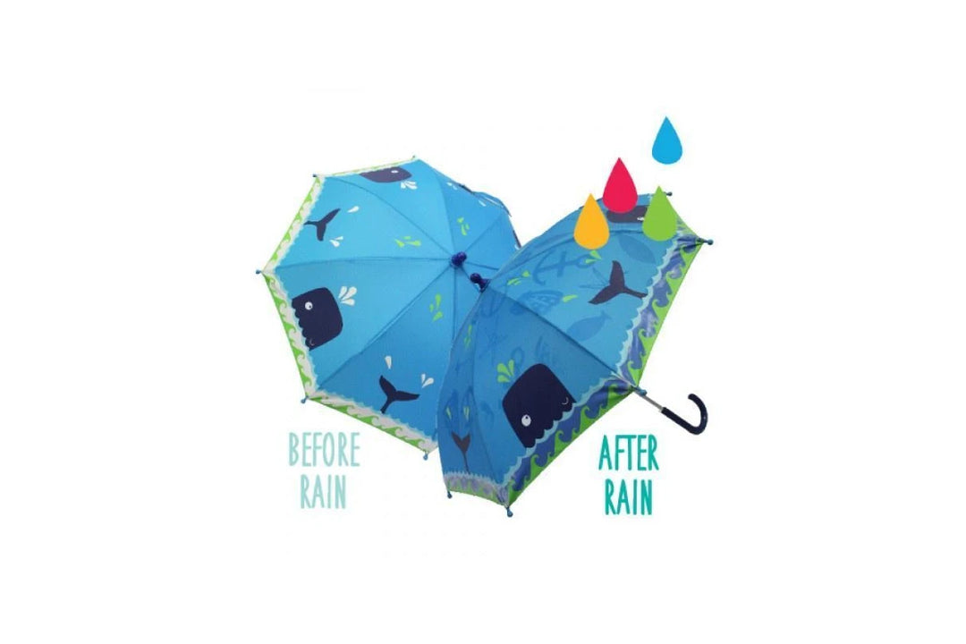 Colour Changing Umbrella - Whale