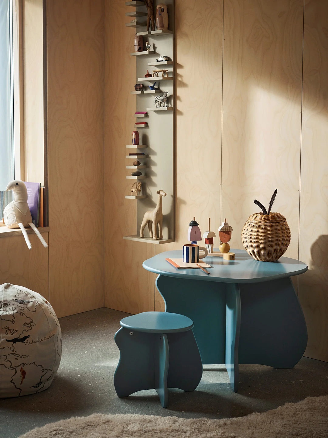 Ferm Living Apple Braided Storage / Small - Natural
