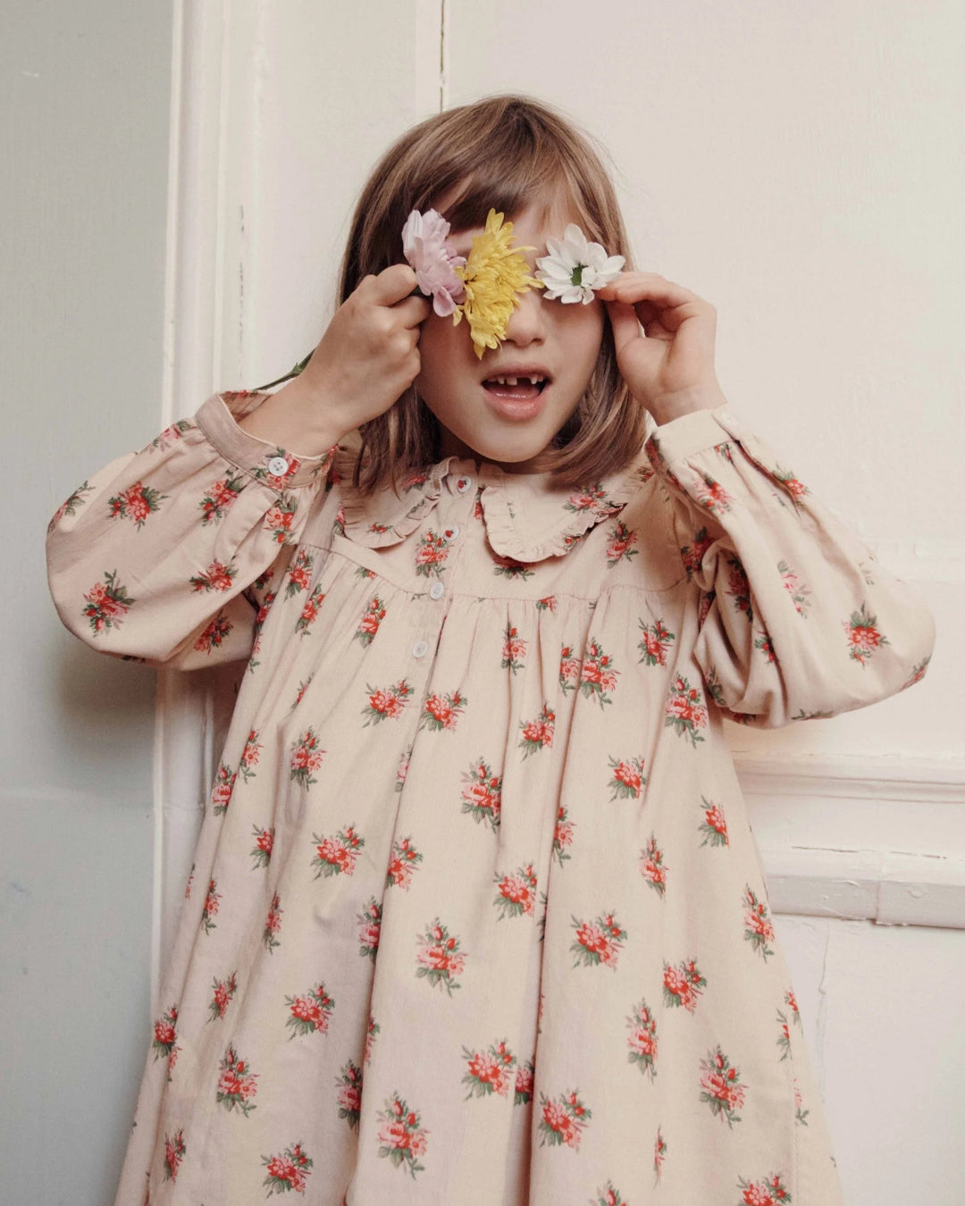 Émilie et Ida Swing Dress - Fleurs des Bois