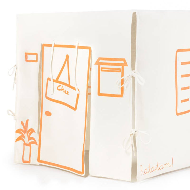 Ratatam! Homemade Table Hut 90x200cm - Orange / Pre Order