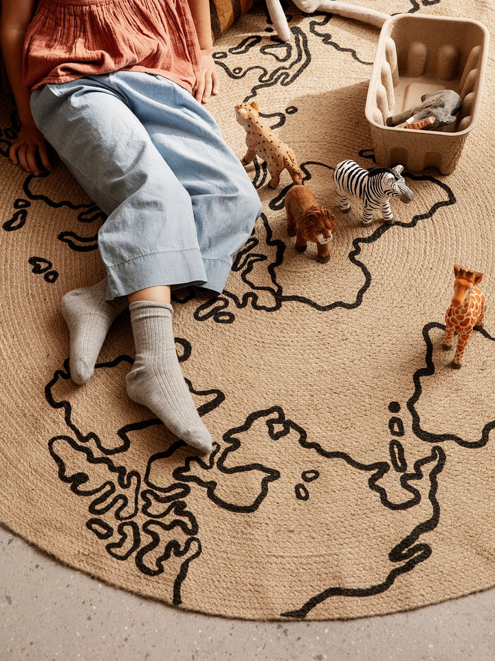 Ferm Living Jute Carpet / Small - World