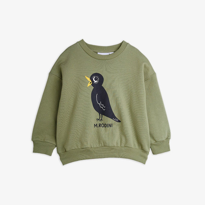Mini Rodini Blackbird Sweatshirt - Green