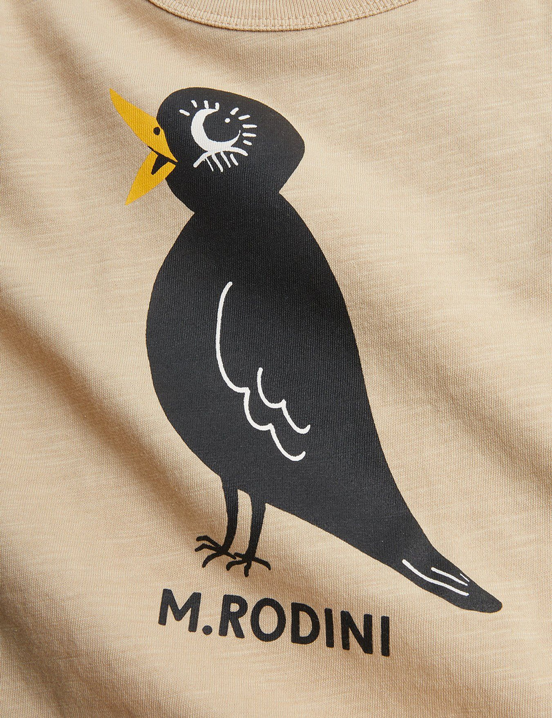 Mini Rodini Blackbird Tee - Beige