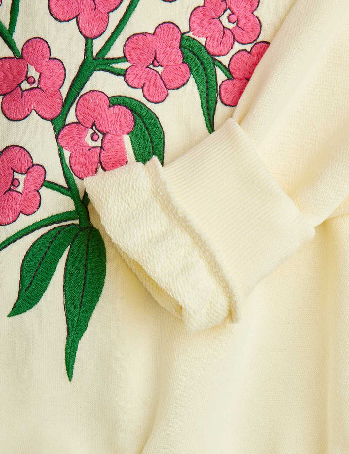 Mini Rodini Alpine Flowers Sweatshirt - Off White