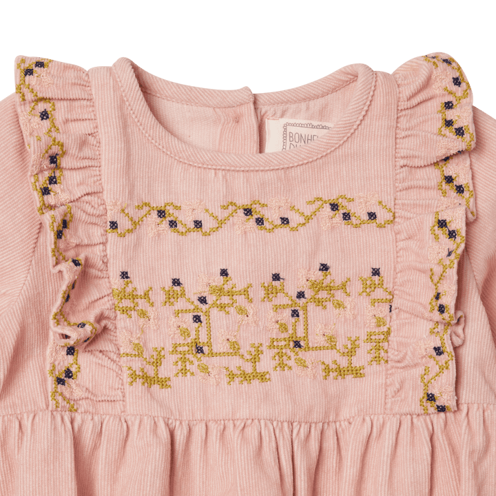 Bonheur du Jour Marvellous Romper - Pink Velvet