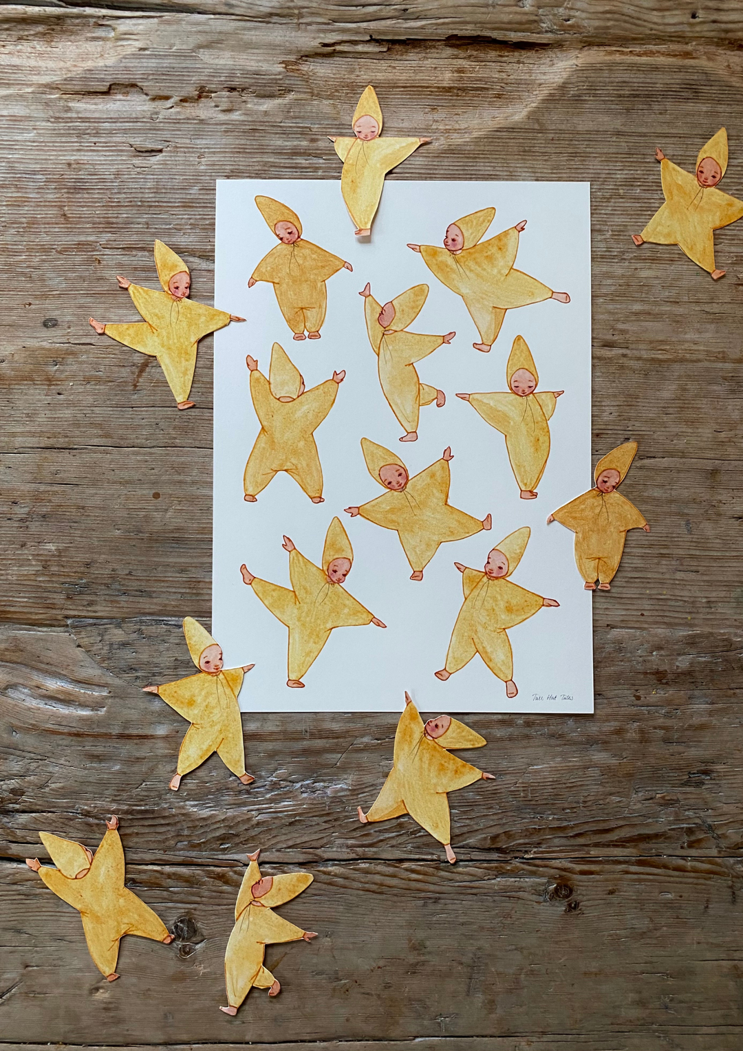 Tall Hat Tales Decoration - Dancing Star Children