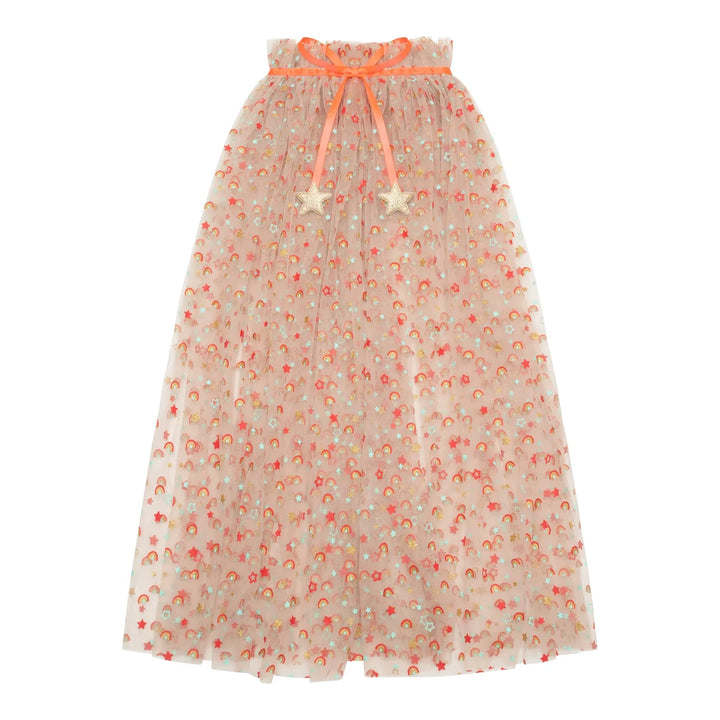 Mimi & Lula Rainbow Cape - Beige