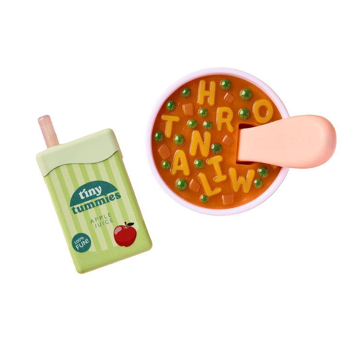 Tiny Harlow Dolls Food - Alphabet Soup Lunch Pack