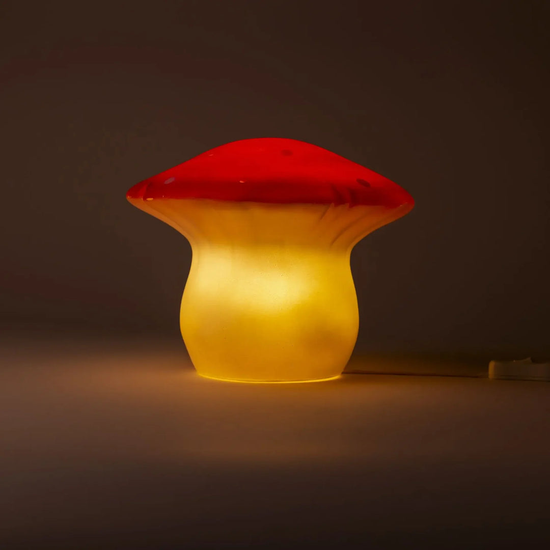 Egmont Toys Heico Lamp / Medium Mushroom - Red