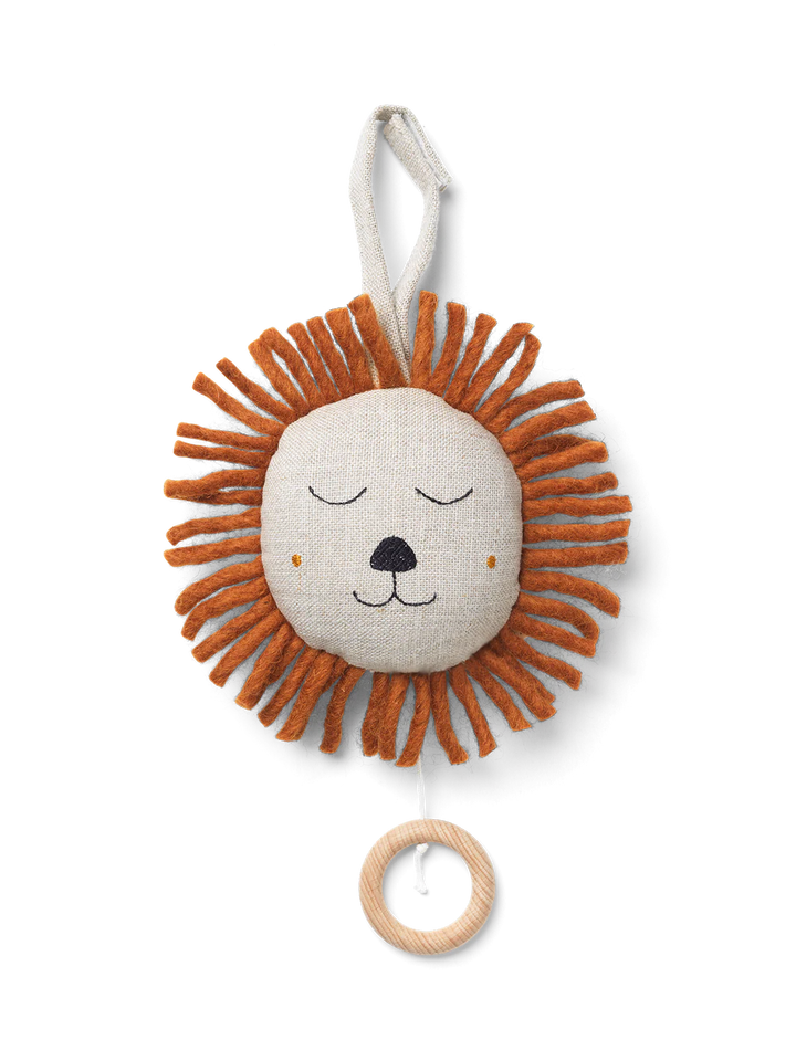 Ferm Living Lion Music Mobile - Natural