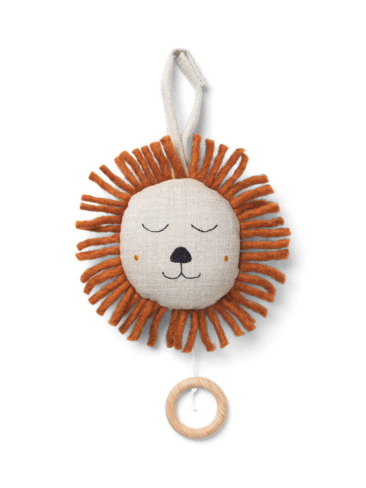 Ferm Living Lion Music Mobile - Natural