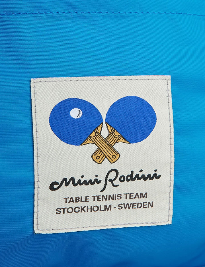 Mini Rodini Table Tennis Gym Bag - Blue