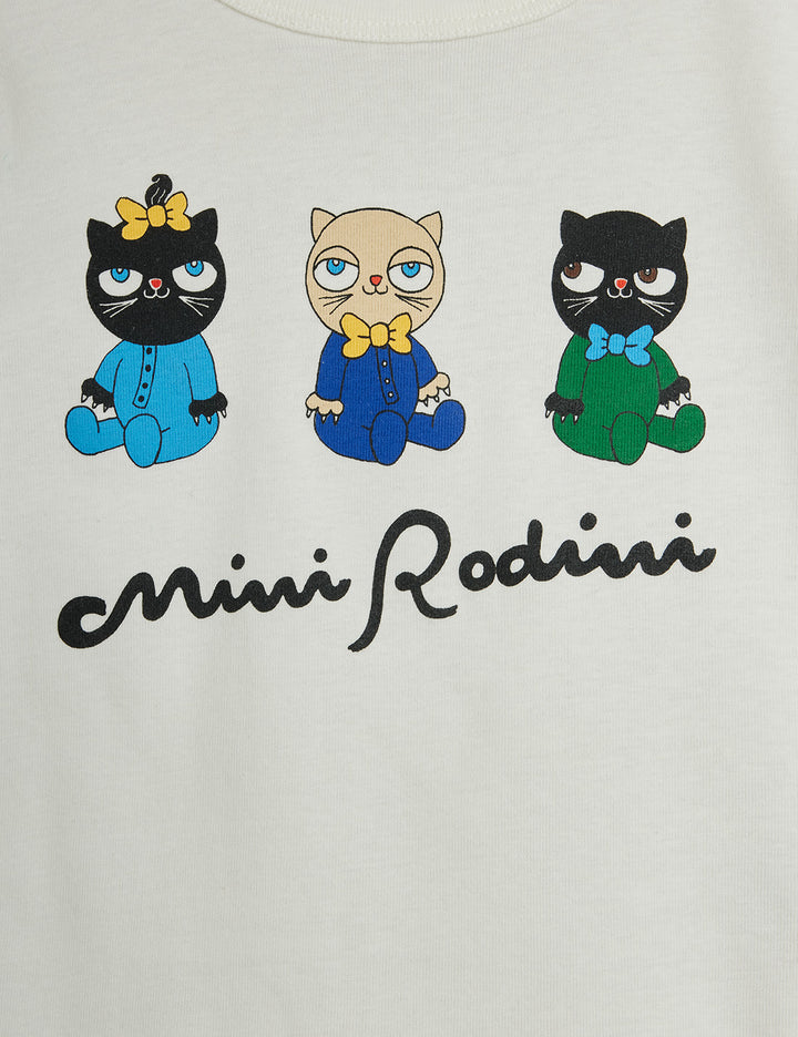 Mini Rodini Minibabies Short Sleeve Tee - White