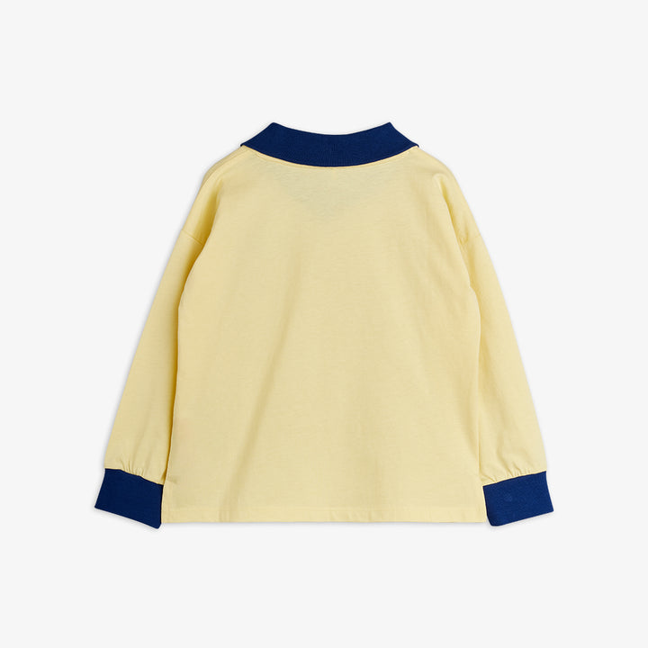 Mini Rodini Table Tennis Long Sleeve Top - Yellow