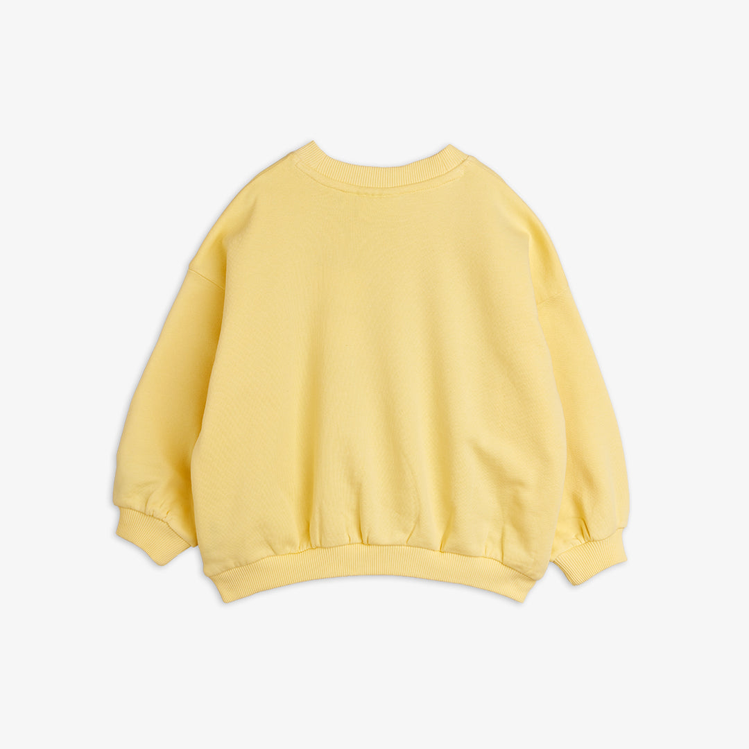 Mini Rodini Minibabies Patches Sweatshirt - Yellow