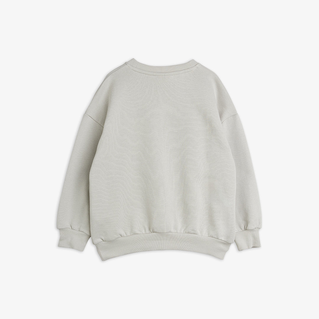 Mini Rodini Table Tennis Chenille Sweatshirt - Bluey Grey