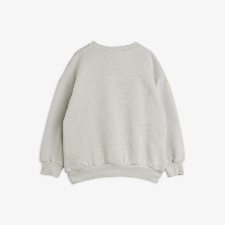Mini Rodini Table Tennis Chenille Sweatshirt - Bluey Grey