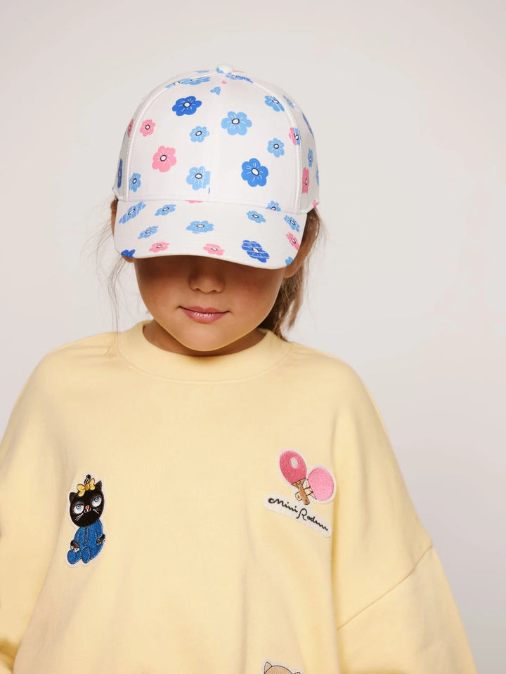 Mini Rodini Flowers Cap - Multi