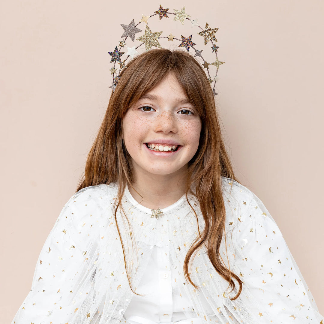 Mimi & Lula Angel Cape - White