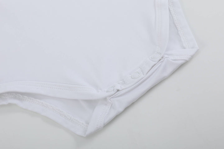 Ben & Lola Thomas Baby Collar Bodysuit - White