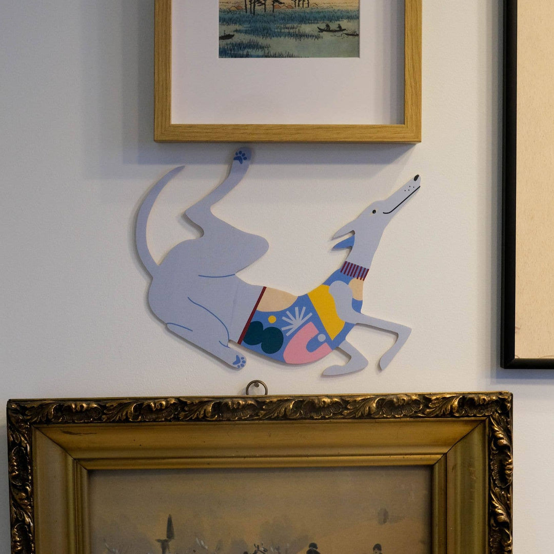 Milin - Harold the Grayh Dog Wall Decoration