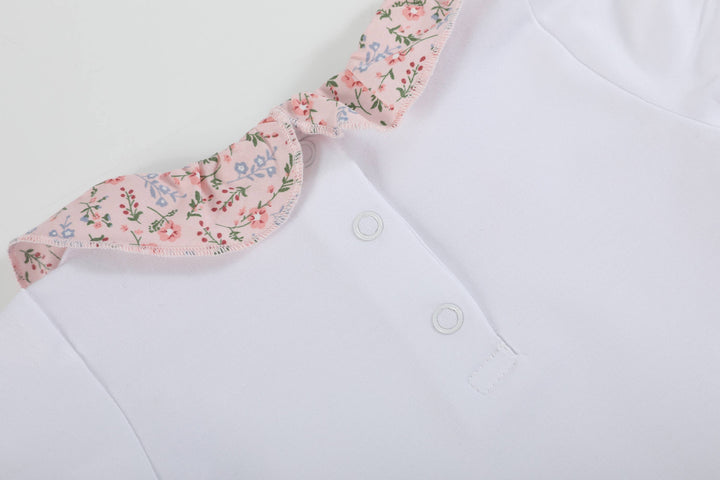 Ben & Lola Carmel Frill Baby Bodysuit - Floral