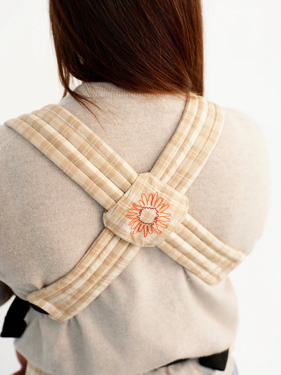 Moova Balance Baby Carrier - Mocha Check