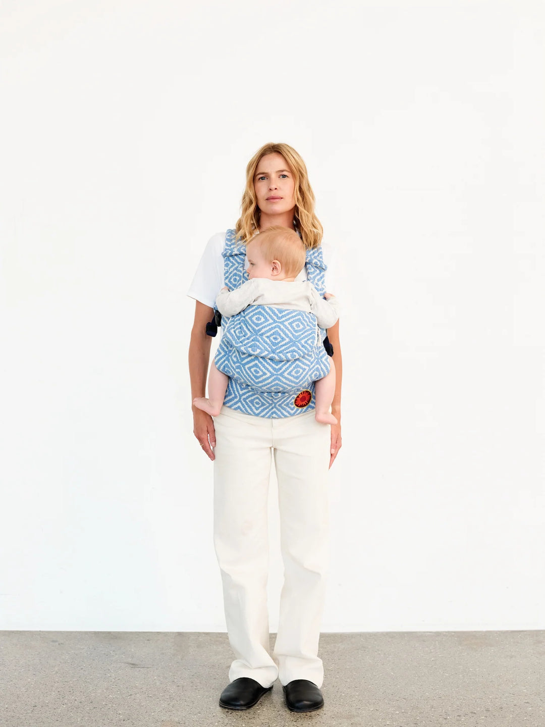 Moova Balance Baby Carrier - Blue Mosaic