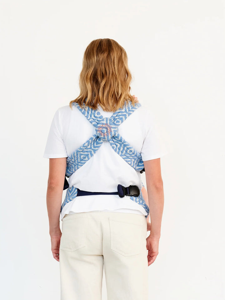 Moova Balance Baby Carrier - Blue Mosaic