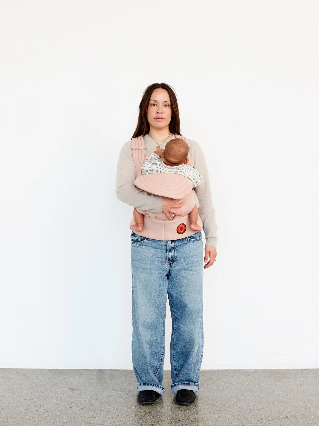 Moova Balance Baby Carrier - Dusky Pink