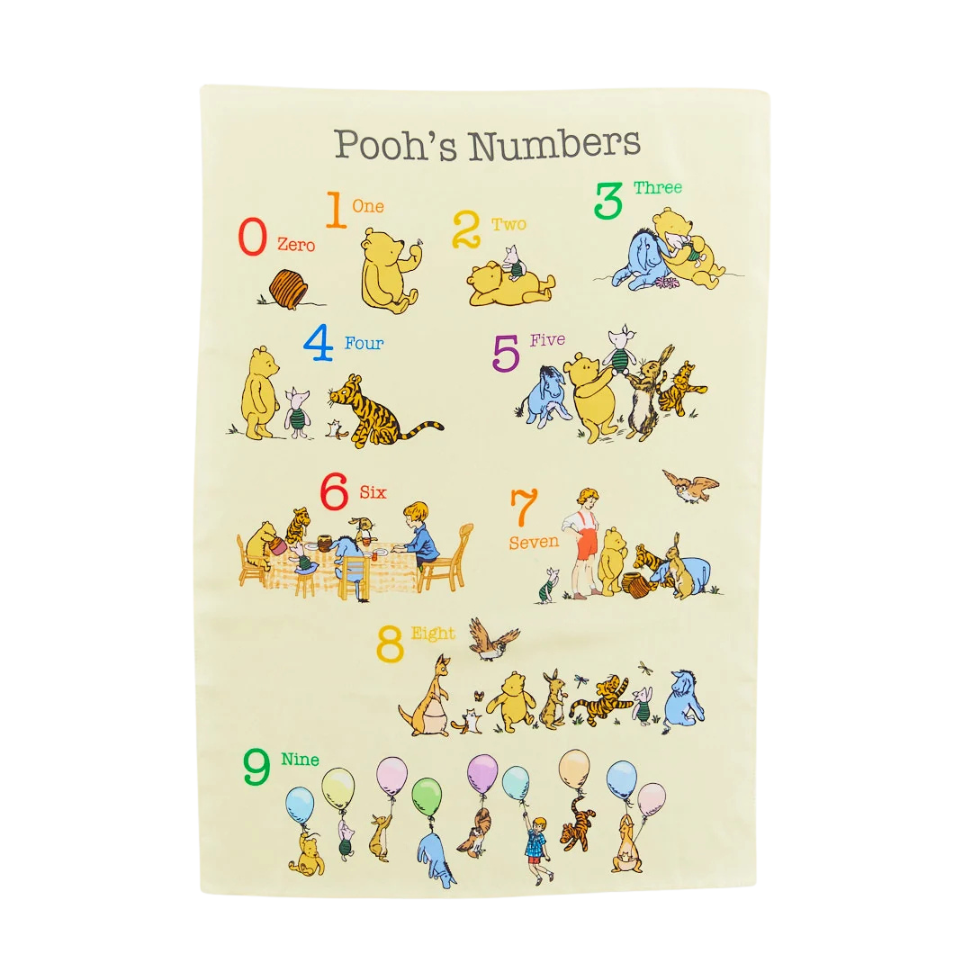 Sarah’s Silks - Winnie-the-Pooh 123 Playsilk
