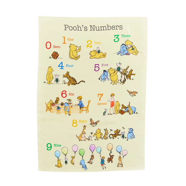 Sarah’s Silks - Winnie-the-Pooh 123 Playsilk