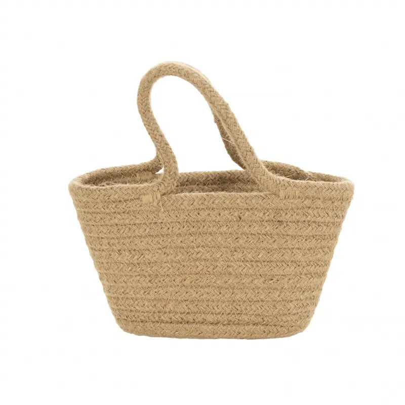 Egmont Toys Jute Rope Basket - Child Size