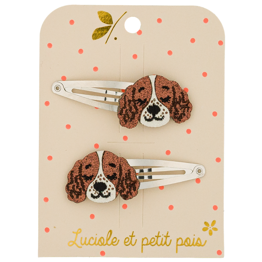 Luciole et Petit Pois Alba The Springer Hair Clips - Pair