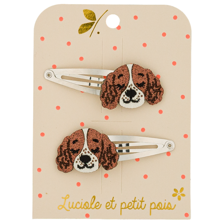 Luciole et Petit Pois Alba The Springer Hair Clips - Pair
