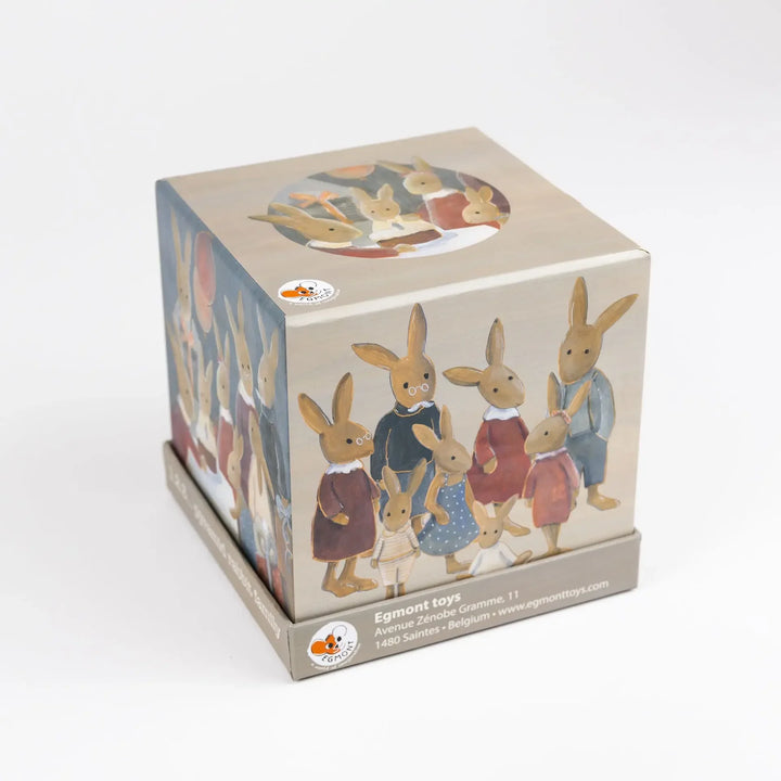 Egmont Toys 1.2.3 Stacking Pyramid - Rabbit Family