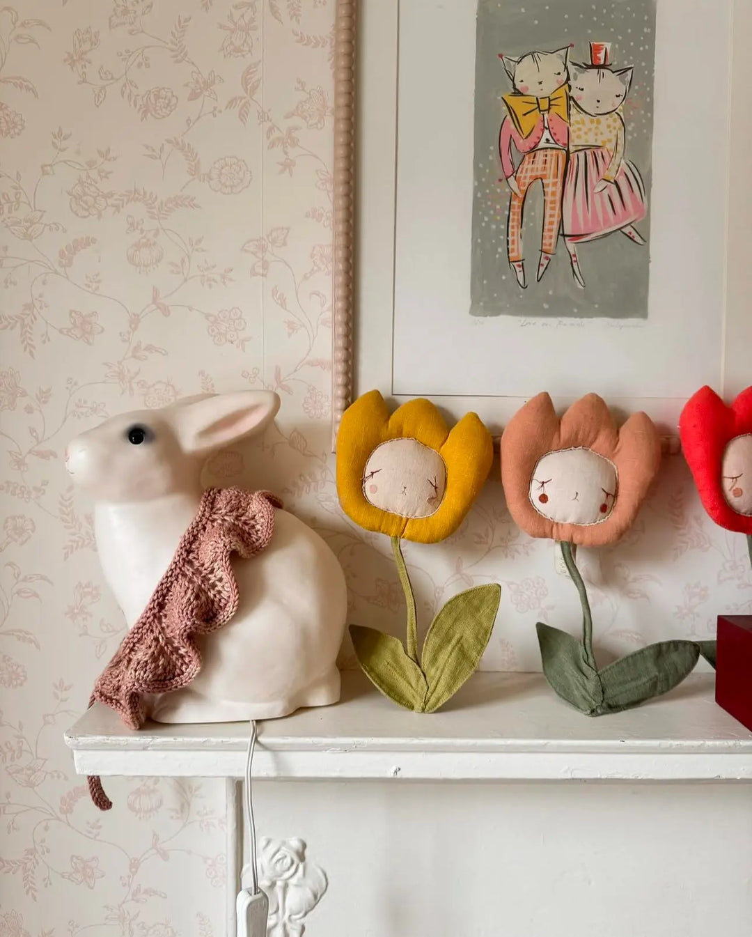 Egmont Toys Heico Lamp Rabbit - White