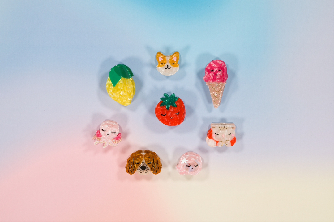 Luciole et Petit Pois Pearly the Mermaid Mini Claw Clip